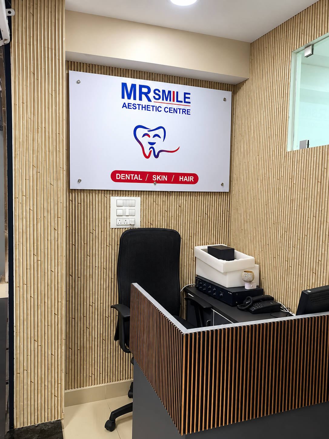 Reception Desk & Branding